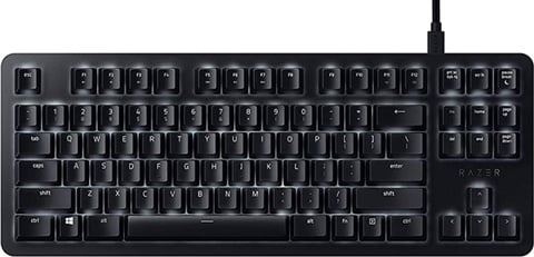 Razer BlackWidow Lite Mechanical USB Gaming Keyboard-Orange Switches, B